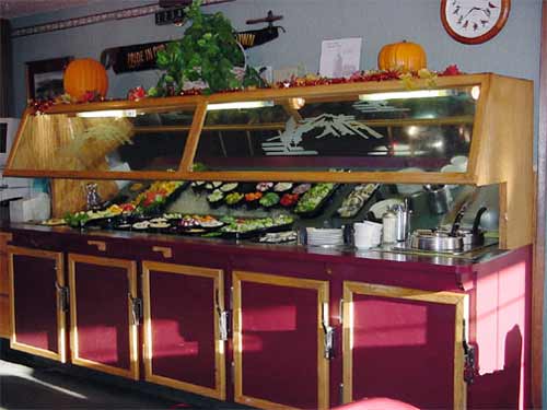 Our well-stocked soup and salad bar is one of the finest to be found in Siskiyou County. 